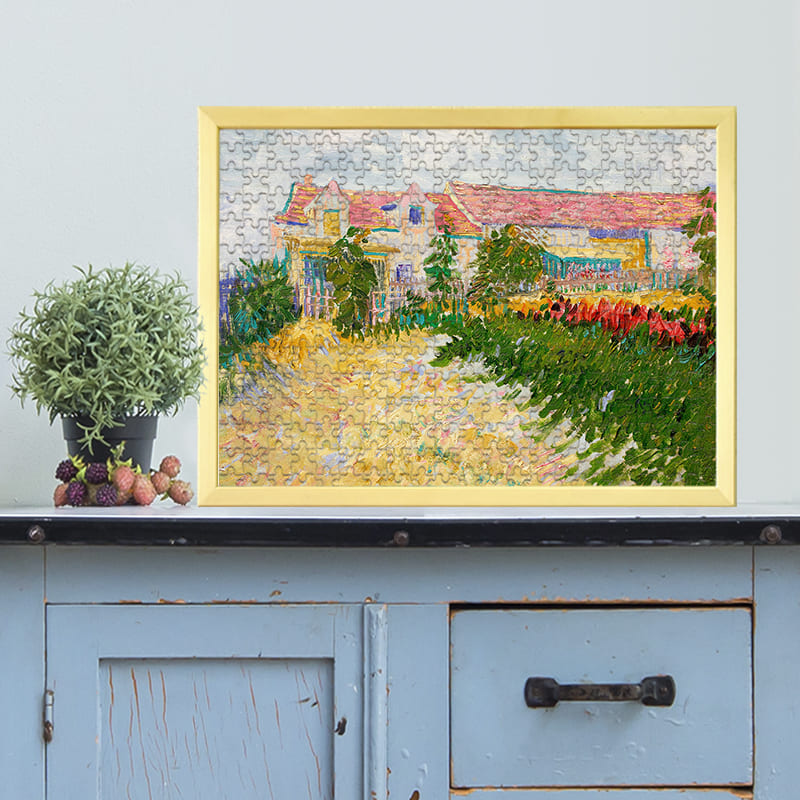 マス・デブレイ前の庭（フィンセント・ファン・ゴッホ）