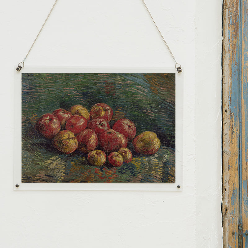 「りんご（フィンセント・ファン・ゴッホ）」パズルをインテリアとして飾る