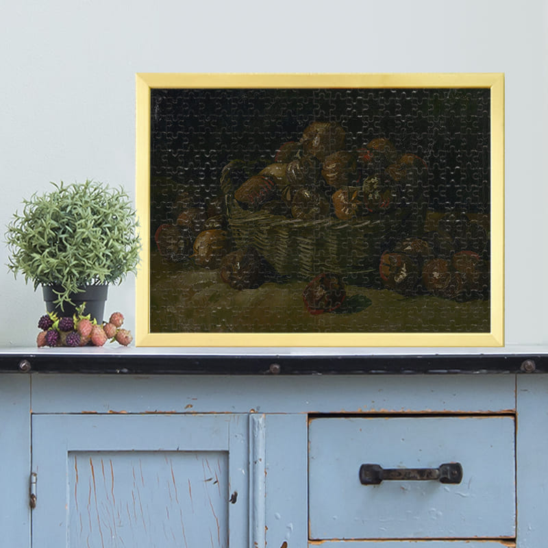 リンゴの入ったカゴ（フィンセント・ファン・ゴッホ）