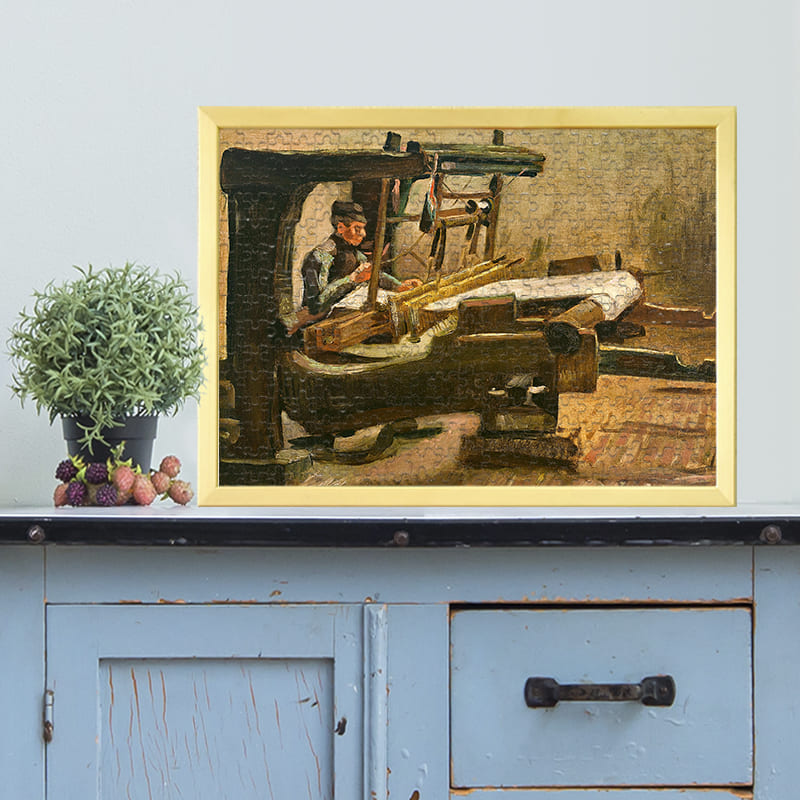 右を向いた織機職人（フィンセント・ファン・ゴッホ）