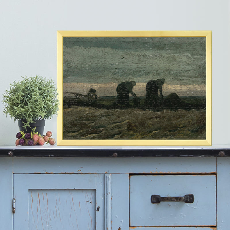 荒地の２人の女性（フィンセント・ファン・ゴッホ）