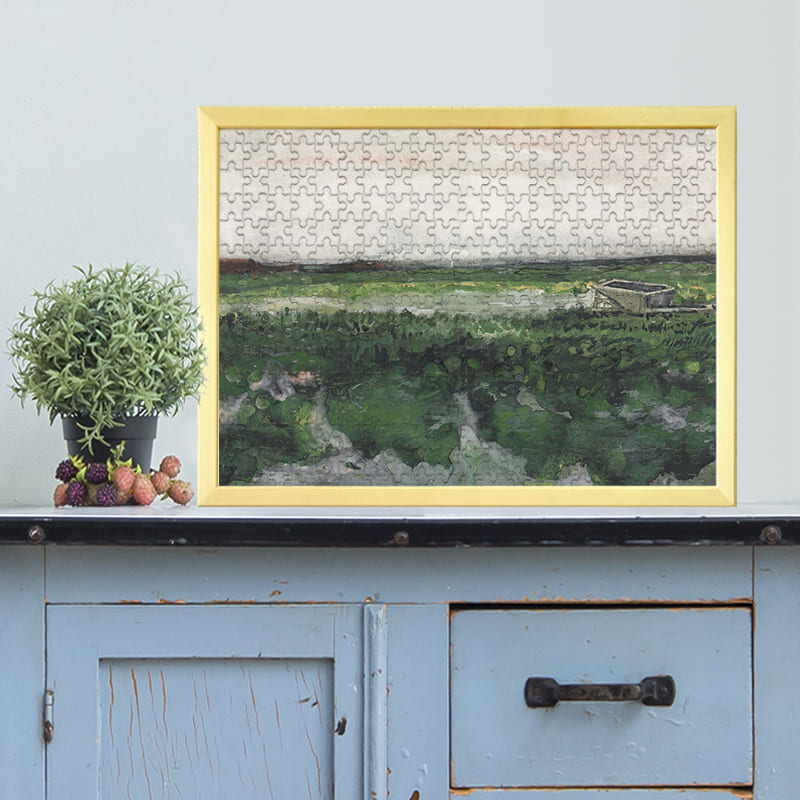 手押し車のある風景（フィンセント・ファン・ゴッホ）