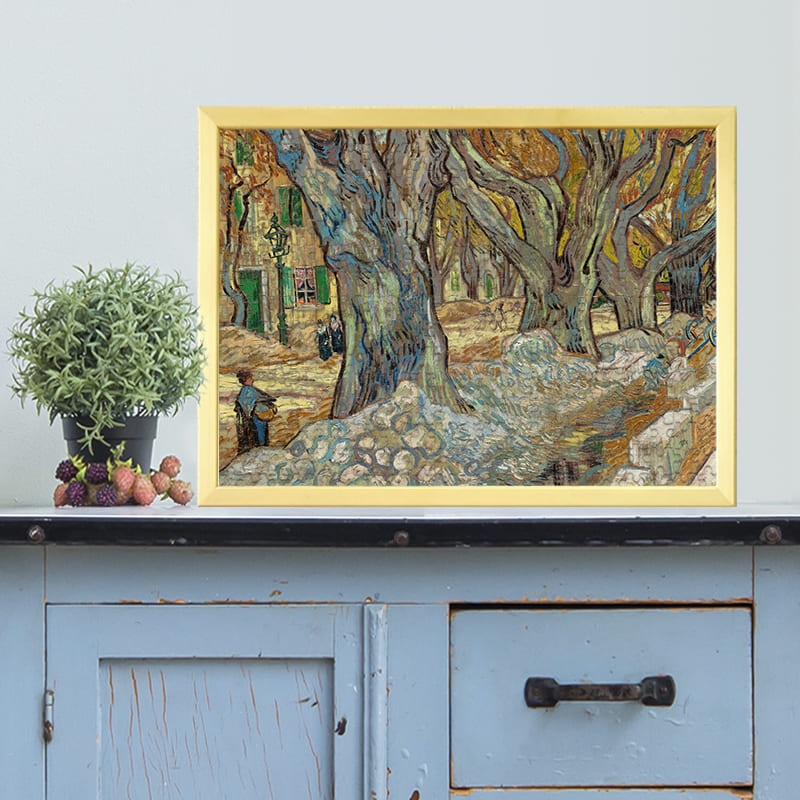 大きなプラタナスの木（フィンセント・ファン・ゴッホ）