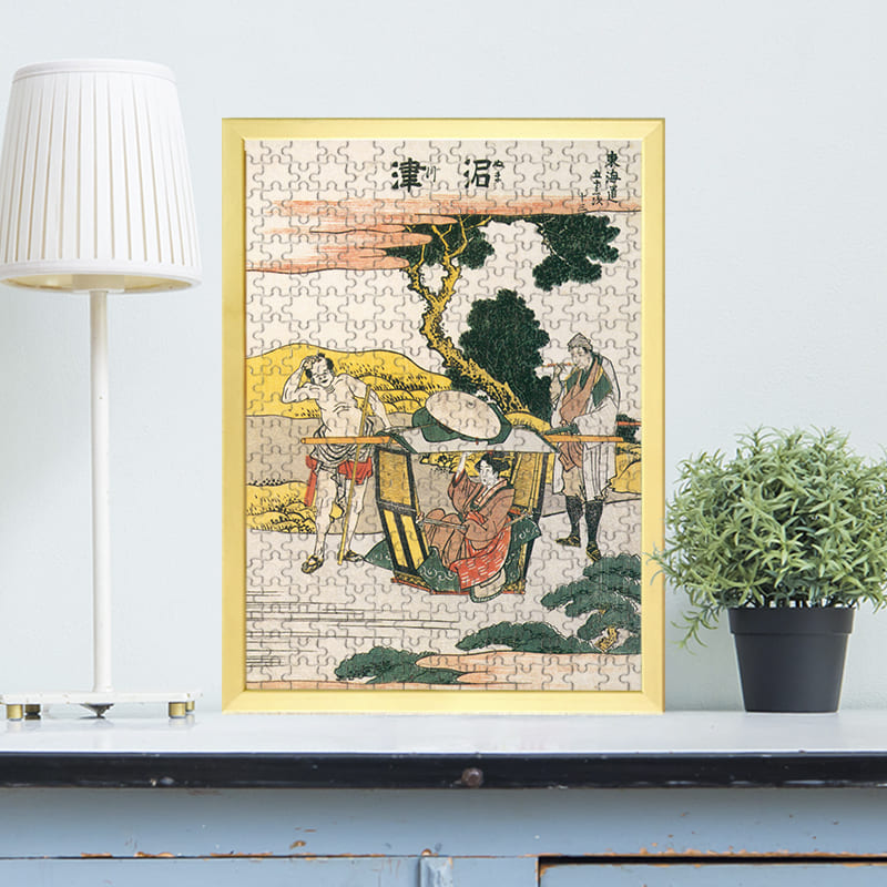 東海道五十三次 沼津（葛飾北斎）