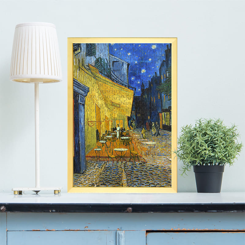 名画が完成していく追体験をジグソーパズルで