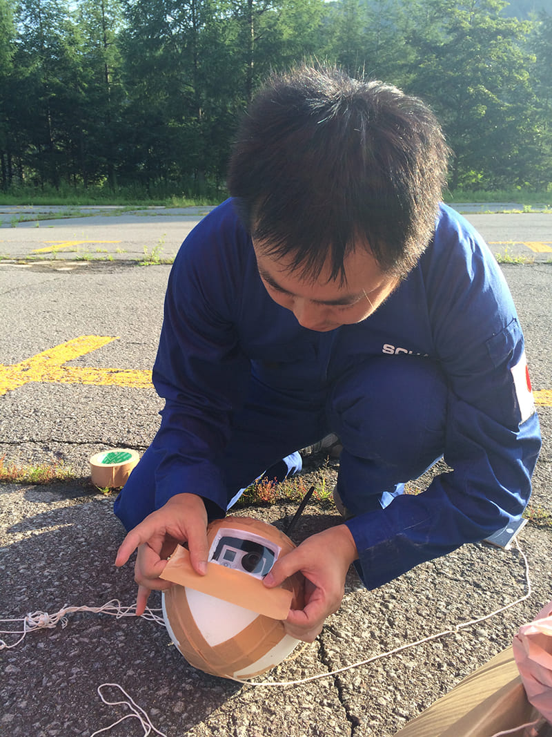 8号機組み立て中