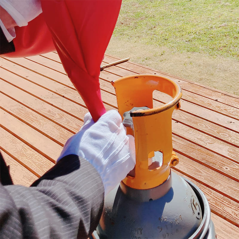 スペースバルーン　ヘリウムボンベ