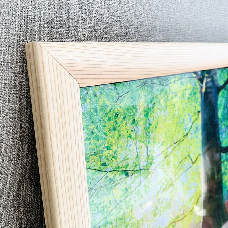 ジグソーパズル専用 御神木フレームの作業風景13