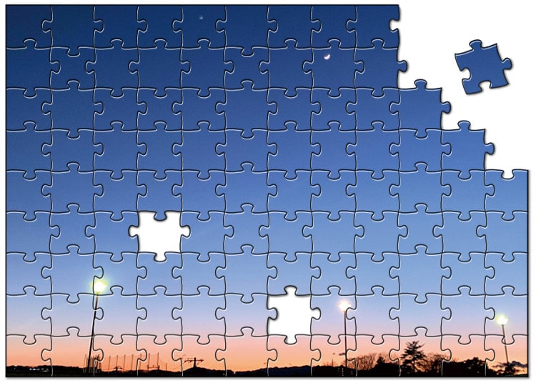 夜空の写真 エモいパズル
