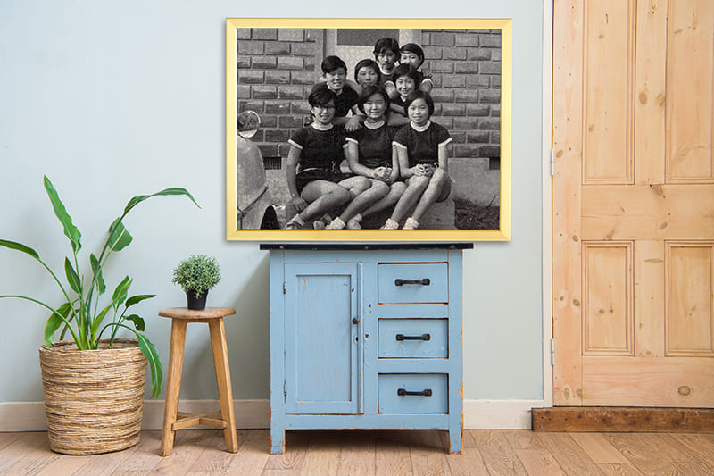 昔の写真でオリジナルパズルを