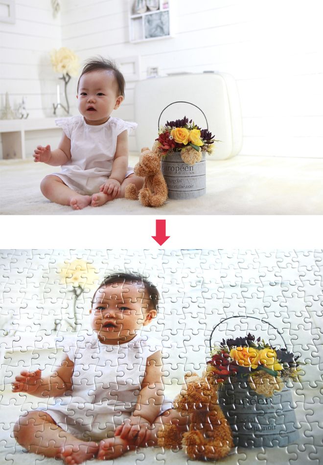 子供 写真で作る オリジナルジグソーパズル シャフト株式会社