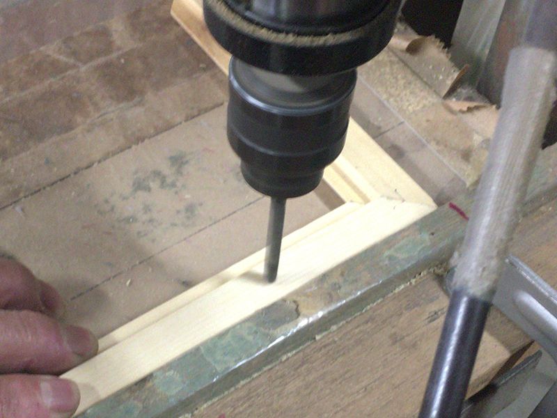 木製フレーム 製作過程4