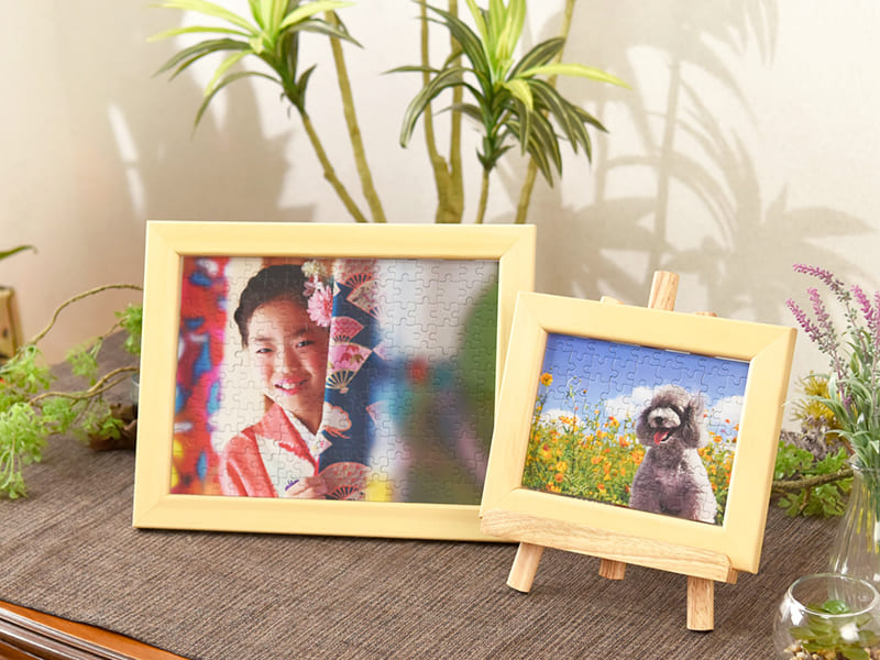 オリジナルパズル専用木製フレーム イメージ